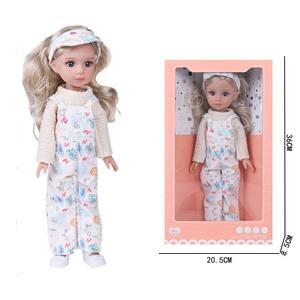 Jolie poupée fille de 36 cm en vinyle avec corps et tête complets et plus de vêtements - Product Image 5