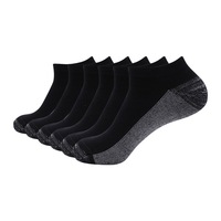 Chaussettes basses en coton personnalisées unisexes, chaussettes courtes à la cheville, douces, respirantes, décontractées, pour tous les jours, logo personnalisé OEM ODM
