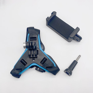 Compatible con la correa de barbilla del casco de motocicleta <span class=keywords><strong>GoPro10</strong></span>, soporte para selfies en vivo para móvil. - Product Image 5