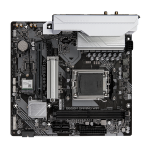 เมนบอร์ดไมโคร-ATX สำหรับเล่นเกม GIGA-BYTE B650M ช่องเสียบ <span class=keywords><strong>AMD</strong></span> AM5รองรับโปรเซสเซอร์ <span class=keywords><strong>Ryzen</strong></span> 7 8 <span class=keywords><strong>9</strong></span> Series เมนบอร์ดสำหรับเล่นเกม - Product Image 4