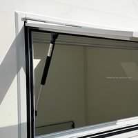 Fenêtres de camping-car EVX avec verre trempé personnalisable, étanches, pour expéditions en plein air, camping-cars sur plateau, camping-cars routiers, DIY