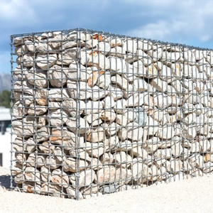 Galvanized Steel River Bank Protection <strong>Gabion</strong> Box 2X1X1 Hexagonal Woven Iron Wire Cages Retaining Wall <strong>Mesh</strong> - Product Image 1