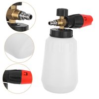Pistolet canon à mousse haute pression pour lavage auto, kit d'outils de lavage de voitures, buses de nettoyage à pression, canon à mousse pour lavage de voitures