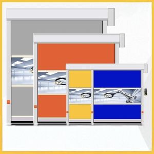 <span class=keywords><strong>Porte</strong></span> moderne hermétique en acier galvanisé pour salle blanche, salle d'opération médicale, insonorisée, étanche, à volets roulants - Product Image 4