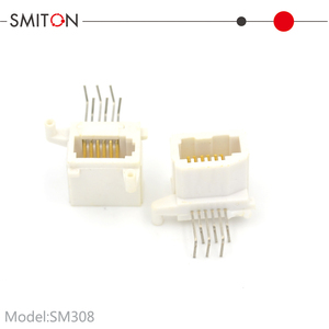 <strong>UK</strong> Model RJ12 PCB <strong>Socket</strong> 6P6C BT Modular Jack - Product Image 2