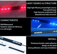12v 24v smd 5050 5054 RGB pixel light sign display outdoor waterproof led pixel ws2811 module lights
