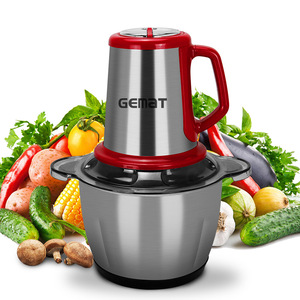 Picadora de Carne de Acero Inoxidable de 5L, Procesador de Alimentos de Alta Potencia, Licuadora, 110V, Estándar Americano, Electrodoméstico Pequeño - Product Image 4