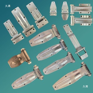 Charnières de porte de conteneur 180 degrés en acier inoxydable pour camion frigorifique, fourgonnette, véhicule de livraison express - Product Image 1