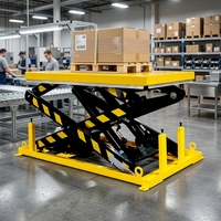 Plateforme élévatrice à ciseaux électro-hydraulique, machine de levage fixe, table de manutention de petits colis pour entrepôt, usine, port