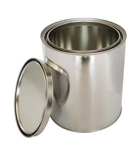 กระป๋องโลหะสำหรับสี ขนาด 1 แกลลอน 4 ลิตร พร้อมหูหิ้วและฝาปิด สำหรับเก็บสารเคมี ความจุ 4000 มล. - Product Image 3