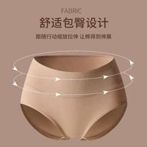 Женские хлопковые трусы с высокой талией - Product Image 6