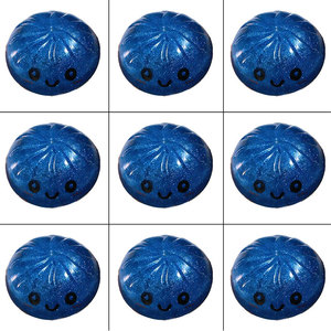 Juguete Squishy Kawaii con Cara Sonriente, Juguete de Peluche con Forma de Dumpling, Divertido para Apretar - Product Image 2