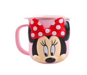 Tasse à eau de personnage de dessin animé 3D <span class=keywords><strong>Disney</strong></span> pour les enfants avec Elsa Anna Stitch <span class=keywords><strong>Raiponce</strong></span> McQueen Mickey - Product Image 4