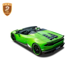Aileron arrière de style Novi en fibre de carbone sèche à finition brillante pour Lamborghini Huracan Lp610 LP580 LP640 - Product Image 3