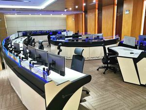 Giám sát đường sắt và trung tâm chỉ huy giúp bàn nó hoạt động & Cyber cảnh báo giám sát phòng điều khiển - Product Image 5