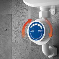 Robinet chauffe-eau électrique instantané à température constante, affichage LED, installation verticale pour la douche