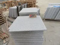 Azulejos de granito gris flameado, suministro de China, G603, para suelo