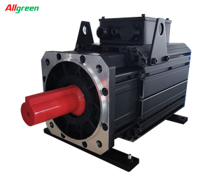 Servomotor Allgreen de 18.5KW, 380V, 2000RPM, 88N.m, 23bit, trifásico, servomotores CNC, kit de controlador de servomotor AC de 18.5KW, 200M88020B + M2034P - Product Image 1