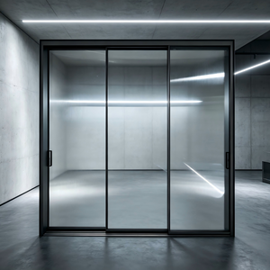 Deioux New Design Aluminum Sliding <b>Patio</b> Door with Hurricane Resistant Glass for Modern Villa House OEM ODM Service - Product Image 1