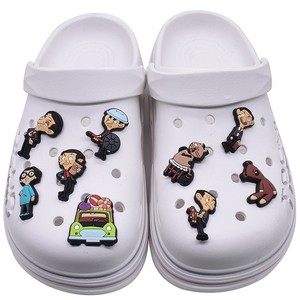 Groothandel Luxe Cartoon Pvc Film Mr Bean Schoen Bedels Voor Slipper En Klomp Decoratie Schoen Accessoires - Product Image 4