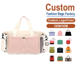 Sac de voyage en tissu Oxford, sac de sport à séparation humide/sec, sac fourre-tout pour courts séjours, bagage portable pour la nuit - Product Image 2