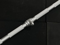 VULCANFIT Barre EZ en aluminium de qualité supérieure, accessoires pour tractions latérales, pour un entraînement de force intense et une salle de sport à domicile durable