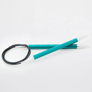 <span class=keywords><strong>Knitpro</strong></span> 47424 Zing Juego de Agujas Circulares Intercambiables de Aluminio Deluxe 3.5-8.0MM - Product Image 5