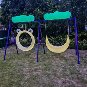 <span class=keywords><strong>Columpio</strong></span> luminoso de celebridad de Internet para patio exterior, mecedora colgante de Luna Solar para adultos y niños, <span class=keywords><strong>Columpio</strong></span> de <span class=keywords><strong>amor</strong></span> Doble - Product Image 3
