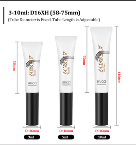 Conteneur vide en plastique personnalisé D16 3ml-10ml pour gel à sourcils, tube de <span class=keywords><strong>mascara</strong></span> avec brosse - Product Image 5
