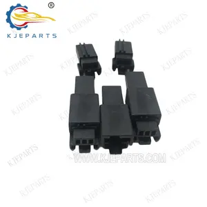 Auto PA66 Plastic 3 Pin Male To Female Adapter Connector For Mazdas Car Harness Plug