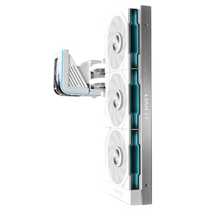 Refroidisseur liquide pour processeur <span class=keywords><strong>Lian</strong></span> <span class=keywords><strong>Li</strong></span> Hydroshift II OLED incurvé noir avec ventilateur UNI FAN TL FLEX, panneau OLED, refroidissement performant - Product Image 4