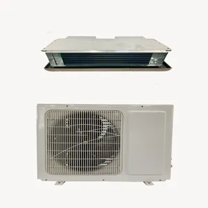 Kanallı klima 5000W kanallı AC R410a Climatizacion 1.5T isıtma ve soğutma aletleri enerji tasarrufu yerli