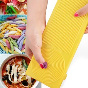 1 Set Multifunctional Spaghetti Maker Board DIY Gnocchi Macaroni Maker Board Noodle <b>Tools</b> Noodle Mold Kitchen Pastry Gadget - Product Image 1