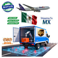 Plateforme d'expédition mondiale assurant un déploiement logistique complet du processus global pour le fret aérien de Chine au Mexique DDP porte-à-porte