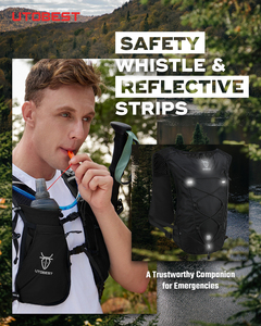 Chaleco Mochila de Hidratación Ligero Personalizado para Trail Running, Senderismo, Ciclismo al Aire Libre, para Mujer y Hombre - Product Image 6