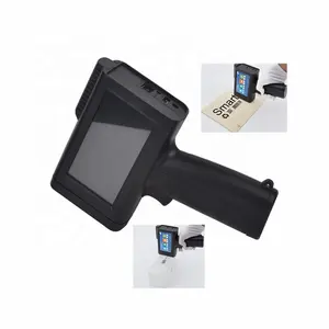 Reliable Brand Flat Handheld Inkjet Printer Machine Expiry Date Printing Coder Hand Held Coding Equipment