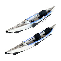 Kayaks gonflables en plastique Drop Stitch pour 1 ou 2 personnes, vente en gros par le fabricant préféré
