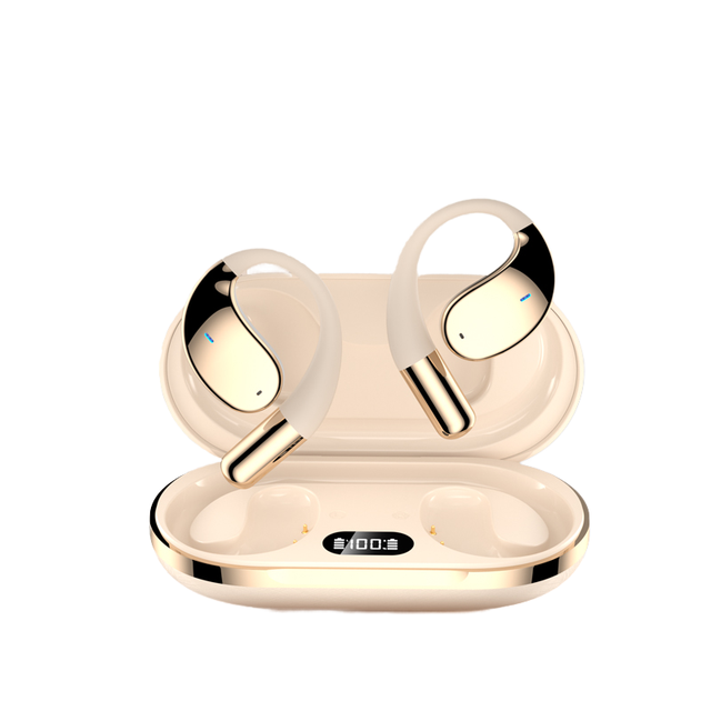 YYK-Q39 Open-Ear Sports Wireless Earphones with AI Translation Real-Time Digital Display for Travel and Study