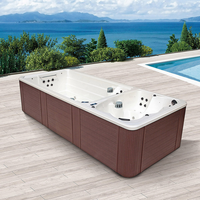 Piscine hors sol en acrylique Bigeer 6607 homologuée CE pour les États-Unis