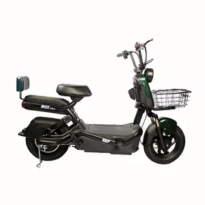 New Design Pedal Assisted Electric Scooters City Bike With Seats 500W Powerful E Bicycle For Adult