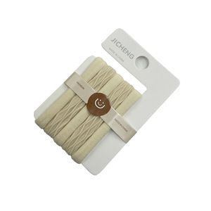 Élastiques à cheveux Jicheng, bandeaux en tissu élastique de 5 cm de large, usage quotidien, style tendance, fabriqué en Chine - Product Image 5