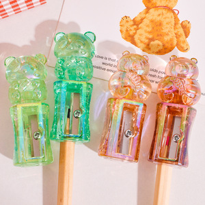 Mini <span class=keywords><strong>taille</strong></span>-<span class=keywords><strong>crayon</strong></span> créatif en plastique 3D en forme de <span class=keywords><strong>panda</strong></span> capybara, dessin animé mignon pour enfants - Product Image 3