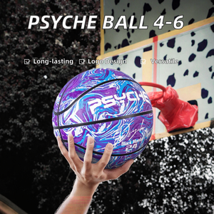 Psyché Logo personnalisable en plein air en caoutchouc <span class=keywords><strong>basket</strong></span>-ball vente chaude 4 5 6 tailles <span class=keywords><strong>fleur</strong></span> balle série - Product Image 3