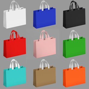 Sac de transport en papier personnalisé avec logo imprimé, sac <span class=keywords><strong>cadeau</strong></span> de luxe extra <span class=keywords><strong>petit</strong></span> noir, emballage européen, OEM - Product Image 3