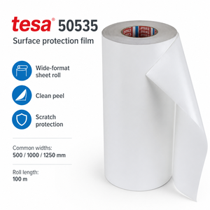 <span class=keywords><strong>Film</strong></span> de protection de peinture automobile original tesa 50535 Bodyguard 59um, adhésif EVA amovible - Product Image 5