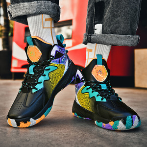 Baskets décontractées pour hommes de haute qualité Rétros chaussures de <span class=keywords><strong>basket</strong></span>-ball de sport respirantes à la mode en caoutchouc d'extérieur pour hommes - Product Image 3