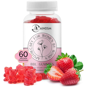 Dernier design de gummies BBL pour agrandir les fesses et les hanches, complément alimentaire en gummies, extrait de racine de maca, gummies BBL - Product Image 1