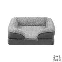 Lit pour animaux de compagnie de style européen et américain en gros, tapis de canapé rafraîchissant et respirant en lin technique pour chien, lit de couchage toutes saisons pour chat et chien