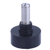 Potentiomètre rotatif à coque en aluminium série SRS22 1/5/10/50k résistance rhéostat conducteur linéaire personnalisable pour un usage industriel