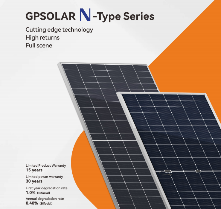 650w 700w 1000w 600w Bifacial Topcon Long-Lasting Solar Panels with ...